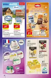 Auchan gazetka tydzień 42 Strona 8: Piramidka, ser owczy Brebette Rians €12,59, Jogurt owocowy Müller Froop €2,25