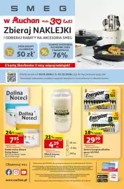 Auchan gazetka | Supermarket Strona 8: Karma mokra dla psa Dolina Noteci €7,95, Wkład olejowy Agnes €4,29