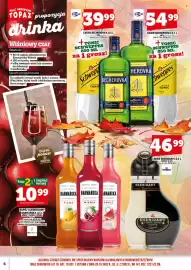 Topaz gazetka | Alkohole Strona 8: Napój alkoholowy Barmańska pigwa €10,99, Likier Becherovka €54,99