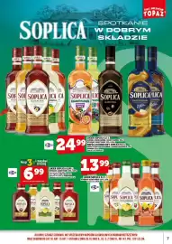 Topaz gazetka | Alkohole Strona 9: Likier Soplica €13,99, Napój alkoholowy Soplica kawowa 25% €24,99