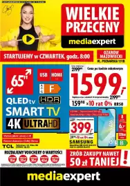 Media Expert gazetka Strona 1: Smartfon Samsung €399,00