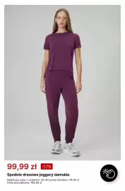 4F gazetka tydzień 42 Strona 6: Spodnie dresowe joggery damskie €99,99