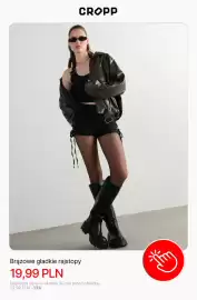 Cropp gazetka tydzień 42 Strona 2: Brązowe gładkie rajstopy Cropp €19,99