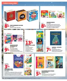 Catalogue Auchan | Jouets de Noël page 114: J'APPRENDS À LIRE AVEC SAMI ET JULIE €3,40, ROMANS DE NOËL AU FORMAT XXL €9,90