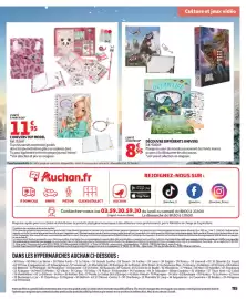 Catalogue Auchan | Jouets de Noël page 115: TOP MODEL L'UNIVER €11,95, DINO WORLD €8,95