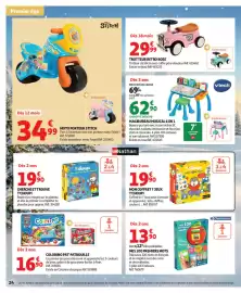 Catalogue Auchan | Jouets de Noël page 24: Vtech Magibureau Musical 6 en 1 €62,90, Clementoni MES 100 PREMIERS MOTS €13,90