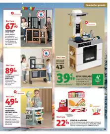 Catalogue Auchan | Jouets de Noël page 29: MIKO STAND DE GLACES €22,99, CUISINE LOFT €67,90