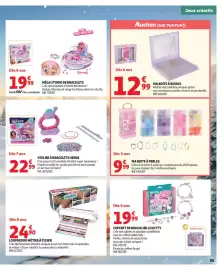 Catalogue Auchan | Jouets de Noël page 35: MA BOITE À PERLES €9,99, Loopdedoo Métier à tisser €24,90