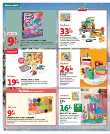 Catalogue Auchan | Jouets de Noël page 38: GUMS PATE A MODELER €9,99, HAMA MAXI PACK PERLES €19,99