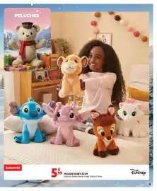 Catalogue Auchan | Jouets de Noël page 5: Disney PELUCHE €5,99