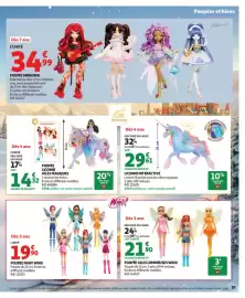 Catalogue Auchan | Jouets de Noël page 51: Poupée Ailes Lumineuses Winx €21,90, FAIRY WINX POUPEE €19,90