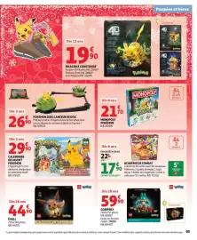 Catalogue Auchan | Jouets de Noël page 63: ACADÉMIE DE COMBAT €17,90, POKÉMON CALENDRIER DE L'AVENT €29,90