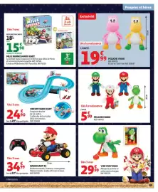 Catalogue Auchan | Jouets de Noël page 65: PELUCHE MARIO €5,99, MARIO KART RC €34,99