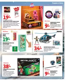 Catalogue Auchan | Jouets de Noël page 69: FORTNITE HELICO CHOPPA €34,99, BeybladeX Stadium Beyblade Sneak Attack €38,90
