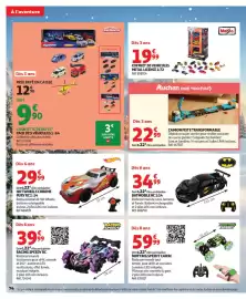Catalogue Auchan | Jouets de Noël page 74: BATMOBILE RC 1:14 €34,99, Maisto COFFRET 20 VEHICULES €19,99
