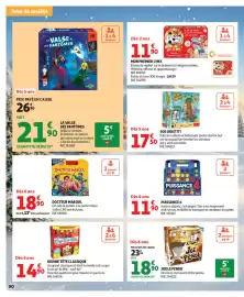 Catalogue Auchan | Jouets de Noël page 90: SOS OUISTITI €17,50, Hasbro Games Puissance 4 €11,90