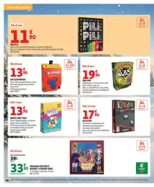 Catalogue Auchan | Jouets de Noël page 98: WAZABI €19,90, LEGO BRICK LIKE THIS! €13,90
