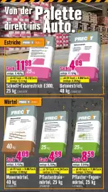 Hornbach Flugblatt Seite 12: Precit Pflasterdrainmörtel €4,99, Precit Pflaster-Fugenmörtel €8,59