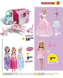 Catalogue GiFi | Noël page 11: The Cool Bus €16,99, Barbie €8,99