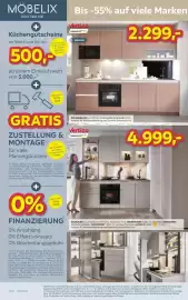 Möbelix Prospekt Seite 2: Vertico Küchenblock €2.299,00, Vertico Eckküche €4.999,00