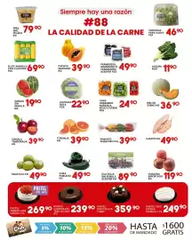 Folleto Alsuper Página 2: Verduras para caldo €46,00, Papaya Maradol €39,90