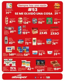 Folleto Alsuper Página 3: Jamón Virginia de Pavo Fud €159,90, Danone yoghurt bebible €58,90