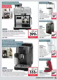 Maximarkt Flugblatt woche 42 Seite 21: DeLonghi Siebträger EC 9155.MB La Specialista Arte €399,00