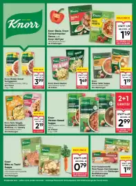 Maximarkt Flugblatt woche 42 Seite 6: Knorr Kaiser Teller Suppe €1,19, Knorr Snack Becher €1,49