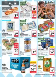 Maximarkt Flugblatt woche 42 Seite 7: Johann Wasner Weißwurst Münchner Art €2,99, Maier Weisswurst-Leberkäse roh €8,99