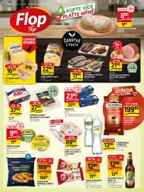 Flop leták týden 42 Strana 1: Nowaco obalované vepřové stripsy bravčové €189,90, Madeta ab €37,90