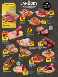 Flop leták týden 42 Strana 2: Steinex párečky s telecím masem €19,90, Steinex štýrská klobása €21,90