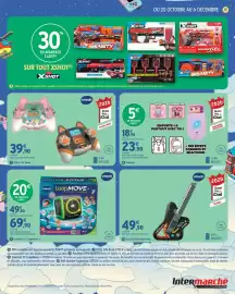 Catalogue Intermarché | Découvrez les jouets de Noël page 15: Vtech Kitty Life Rose €39,90, Vtech LeapMOVE+ €49,90