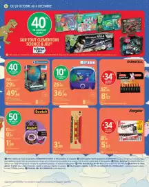Catalogue Intermarché | Découvrez les jouets de Noël page 16: Duracell Piles AA €8,57, Scotch Dévidoir de ruban adhésif €1,89