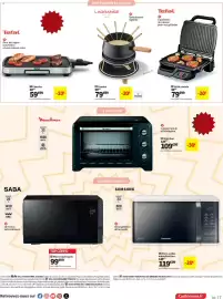 Catalogue Conforama page 17: Tefal Grille viande €79,00, LAGRANGE Fondue €79,99