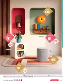 Catalogue Conforama page 21: Pouf Cota €39,99