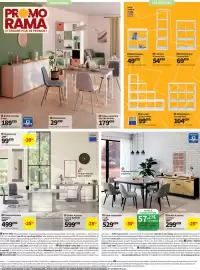Catalogue Conforama page 4: PROMO RAMA ET ENCORE PLUS DE PROMOS ! LES SÉJOURS FABRIQUÉ EN 1 Chaise Aude 1 Buffet 4 portes