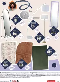 Catalogue Conforama page 9: Tapis Elvis €69,99, Tapis Adrien €59,99