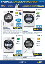 Volantino Euronics Pagina 13: Asciugatrice a pompa di calore Electrolux €749,99