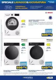 Volantino Euronics Pagina 6: Asciugatrice a pompa di calore Whirlpool €649,99