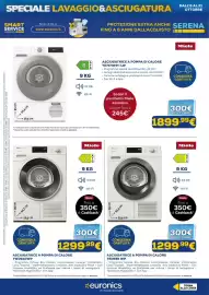 Volantino Euronics Pagina 7: Asciugatrice a pompa di calore Miele TED655 WP €1.299,99