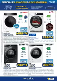 Volantino Euronics Pagina 8: Asciugatrice Ai-Control Samsung €789,99