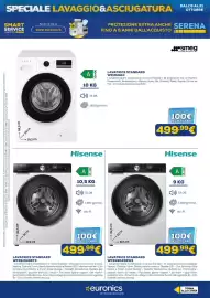 Volantino Euronics Pagina 9: Lavatrice standard Hisense €499,99, Lavatrice standard Smeg €499,99