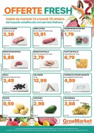 Volantino GrosMarket settimana 42 Pagina 1