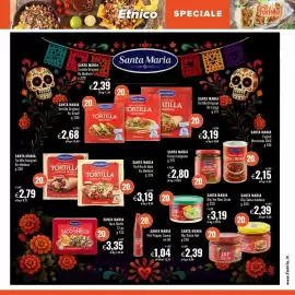 Volantino Famila Pagina 11: Santa Maria Taco Shells €3,35, Santa Maria Green Jalapeno €2,80