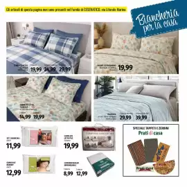 Volantino Famila Pagina 27: Completo letto flanella 100% cotone €19,99, Trapunta in microfibra stampata made in Italy €29,99
