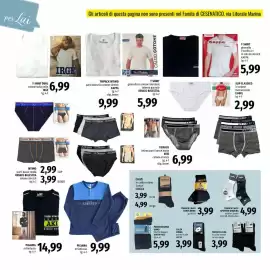 Volantino Famila Pagina 28: Tripack calze sportive diadora €4,99, Calza lunga unisex in pile Lotto €3,99