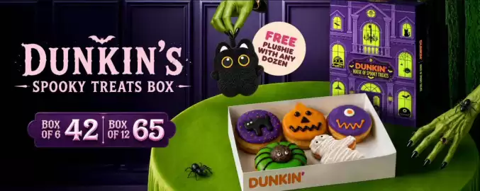 Dunkin Donuts catalogue Page 1