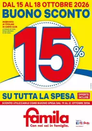 Volantino Famila Pagina 1