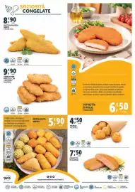 Volantino Deco Superfreddo Pagina 3: Pizzelle all'astice €4,50, Filetti di platessa panati €8,90