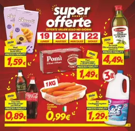 Volantino Iper Super Conveniente Pagina 25: Carote vaschetta €0,99, De Carolis Olio extravergine d'oliva classico €4,49
